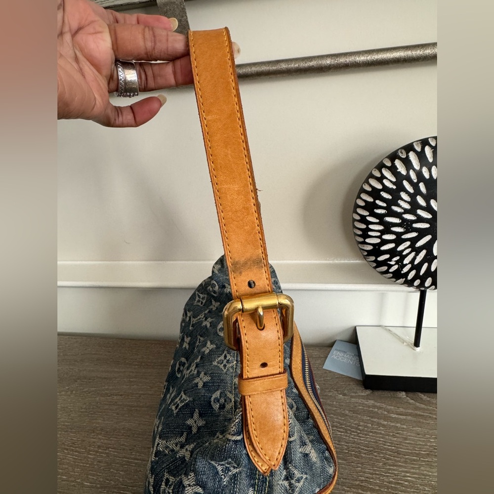 Louis Vuitton Monogram Denim Baggy PM blue - Picture 13 of 16